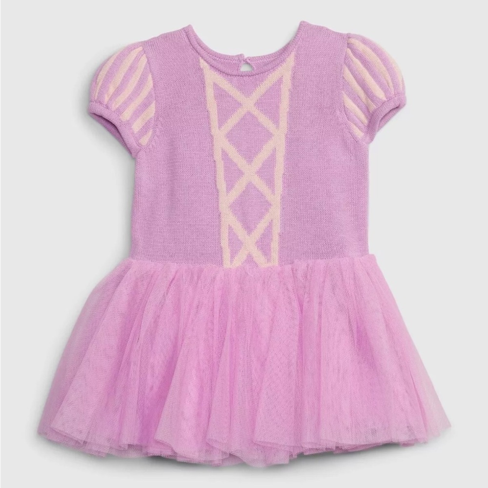 Baby Gap Princess Rapunzel knit dress, 3T
